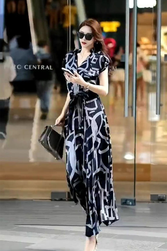 Vestido Chic de Verano  Cuello O