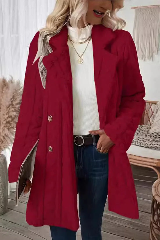 Chaqueta Elegante con Mangas Largas