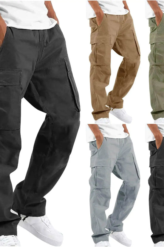 Pantalones Casuales Multibolsillos: Estilo y Funcionalidad