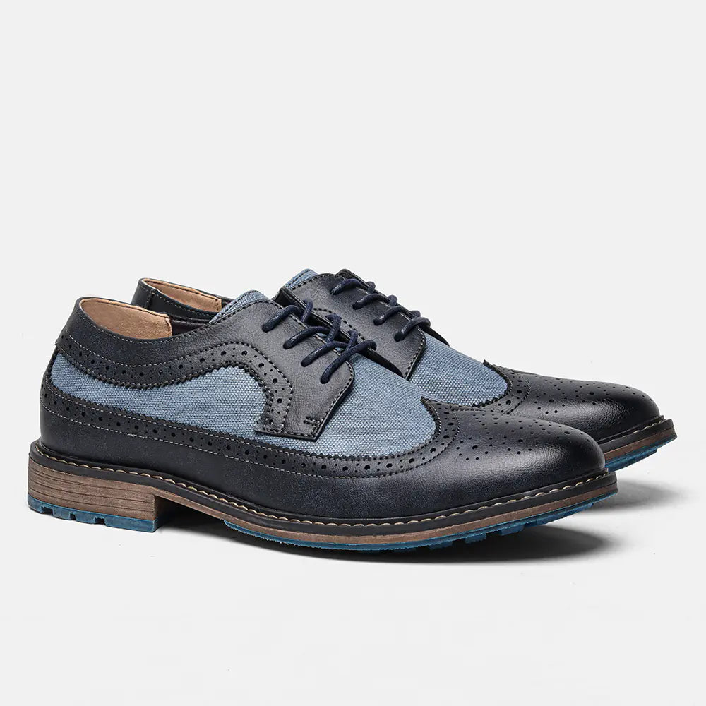 Zapatos Casuales Retro para Hombre  - Estilo Europeo