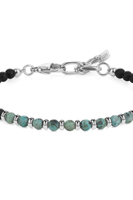 Pulsera GAVU Mate de Ónice y Turquesa Africana