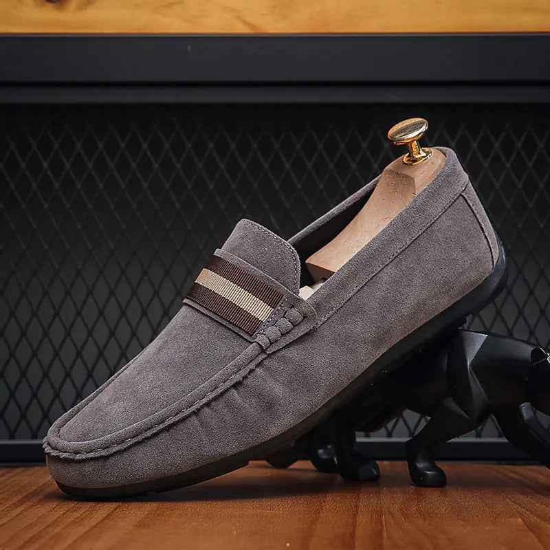 Mocasines Sin Cordones para Hombre de Suela Blanda y Estilo Casual
