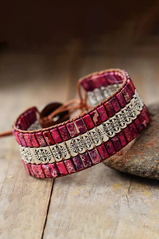 Pulsera Tríada de Piedras Naturales