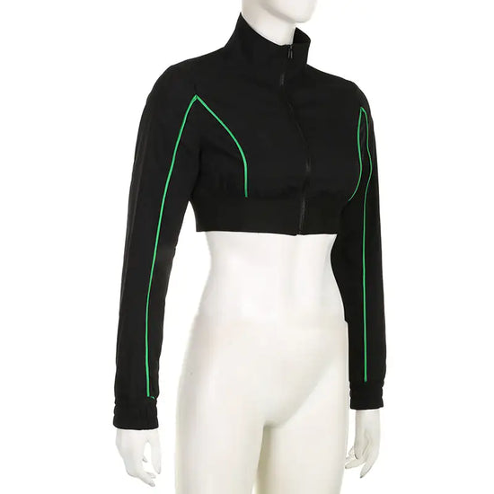 Chaqueta Corta con Cremallera