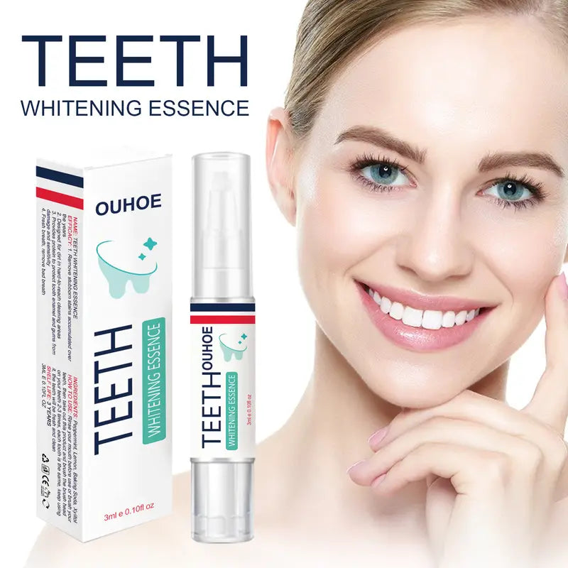 Esencia Blanqueadora de Dientes para Manchas y Aliento Fresco
