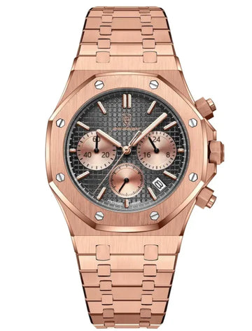 Rose Gold Black Surface