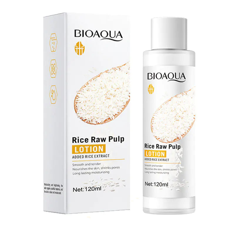 Set de Cuidado de la Piel Hidratante de Esencia de Arroz BIOAOUA (6 Piezas)