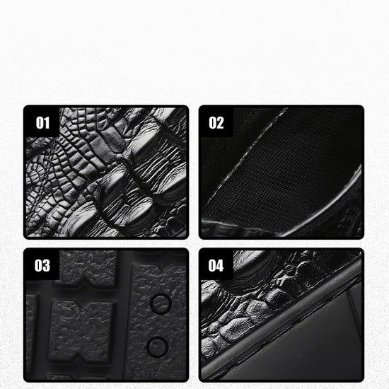 Zapatos Casuales de Cuero para Hombres para Otoño e Invierno
