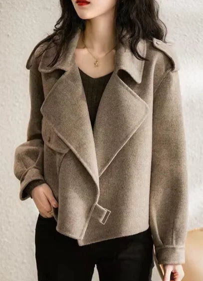 Chaqueta de Lana de Invierno para Mujer