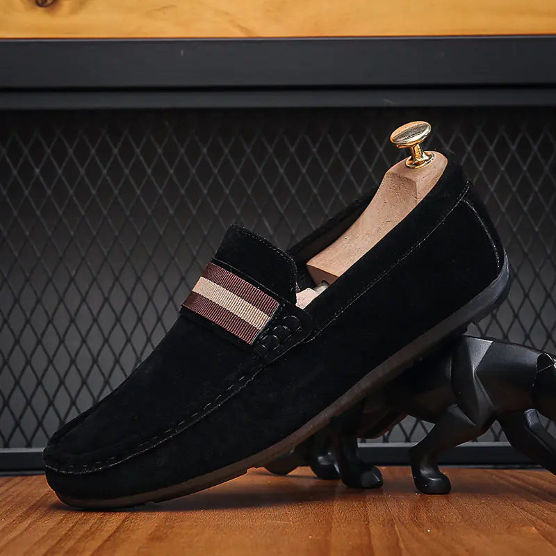 Mocasines Sin Cordones para Hombre de Suela Blanda y Estilo Casual